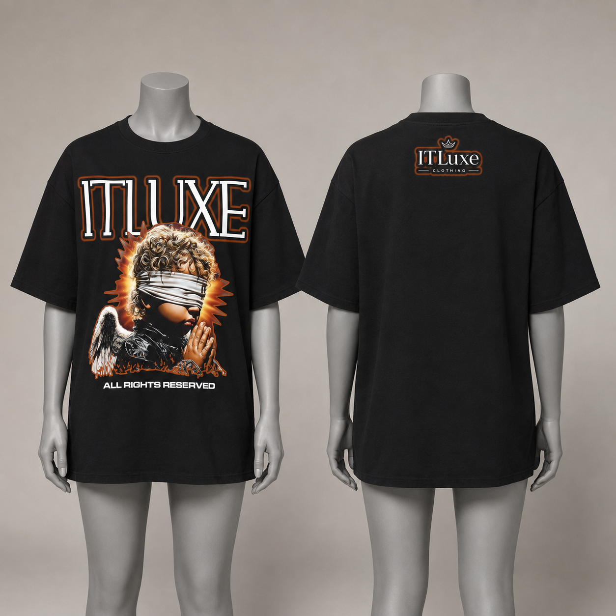 Angel Tee — Black